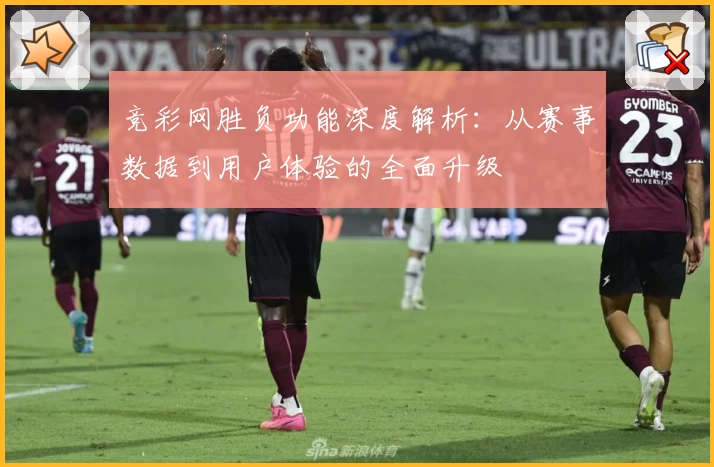 竞彩网胜负功能深度解析：从赛事数据到用户体验的全面升级